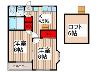 エムパレス豊春の物件間取画像